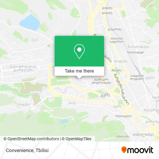 Карта Convenience