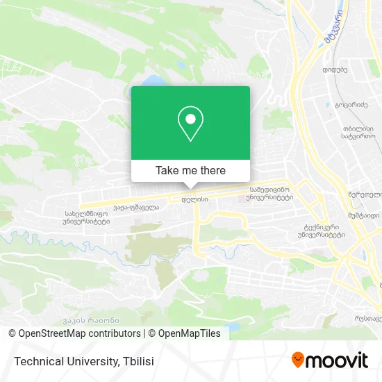 Technical University map