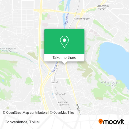 Convenience map