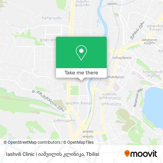 Карта Iashvili Clinic | იაშვილის კლინიკა