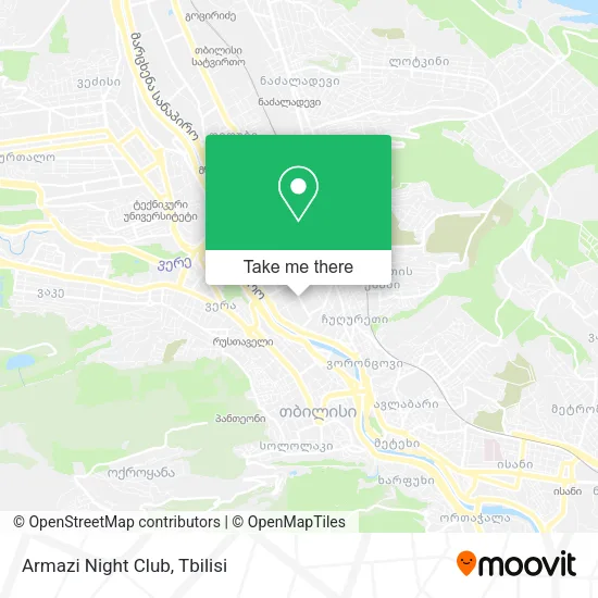 Карта Armazi Night Club