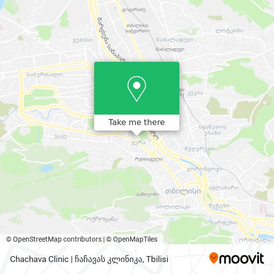 Chachava Clinic | ჩაჩავას კლინიკა map