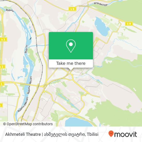 Akhmeteli Theatre | ახმეტელის თეატრი map