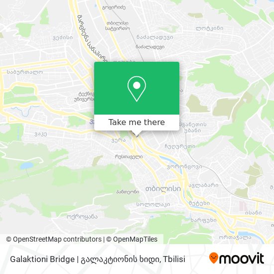 Galaktioni Bridge | გალაკტიონის ხიდი map