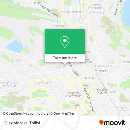 Карта Quiz Mozgva