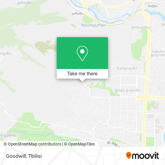 Карта Goodwill