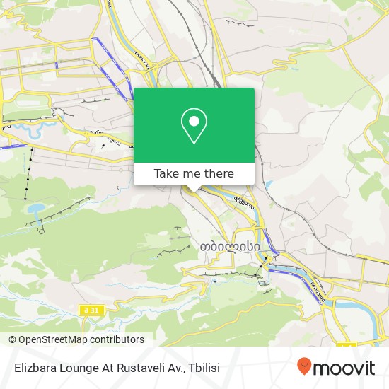 Elizbara Lounge At Rustaveli Av. map