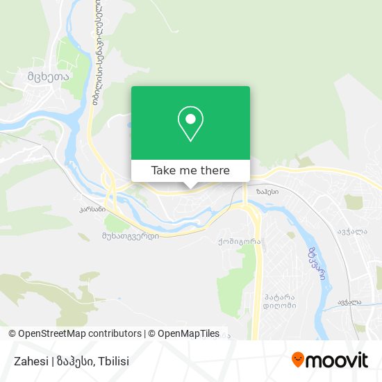 Zahesi | ზაჰესი map