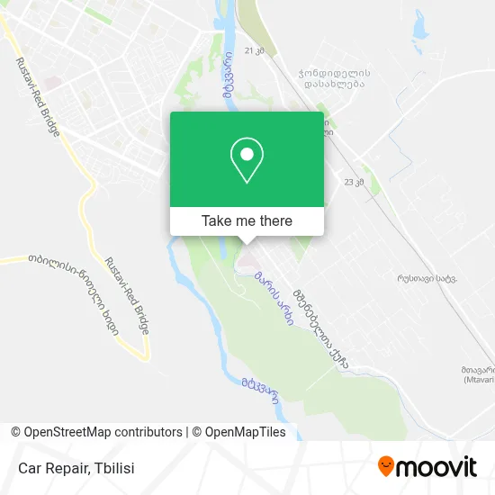 Car Repair map