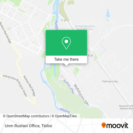 Карта Unm Rustavi Office