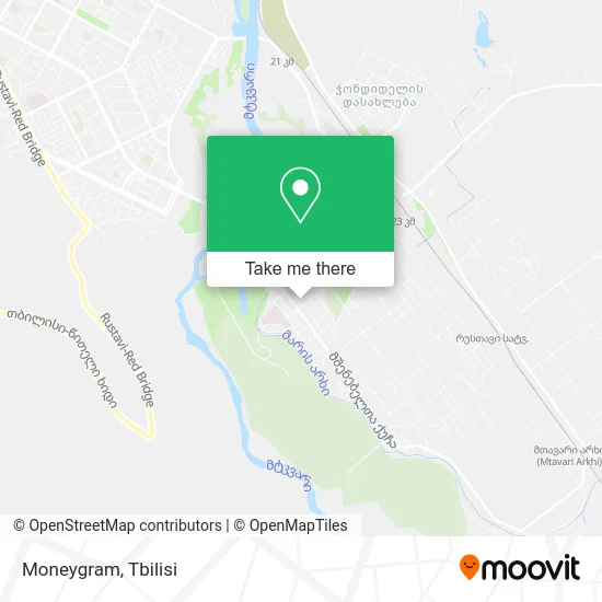 Карта Moneygram
