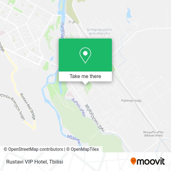 Карта Rustavi VIP Hotel