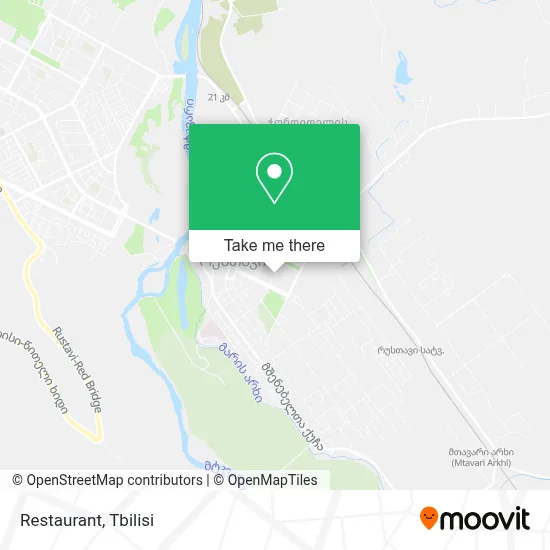 Restaurant map