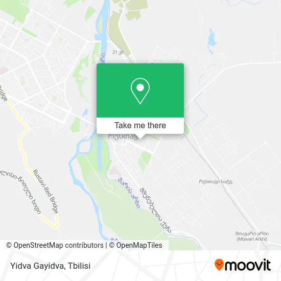 Карта Yidva Gayidva