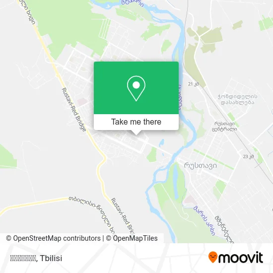 Карта რუსთავი