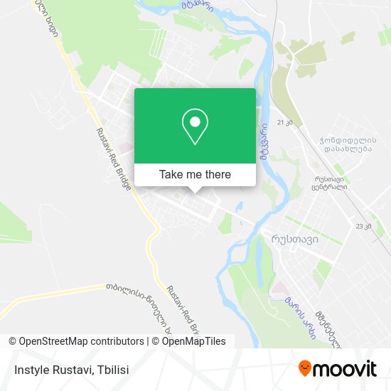 Карта Instyle Rustavi