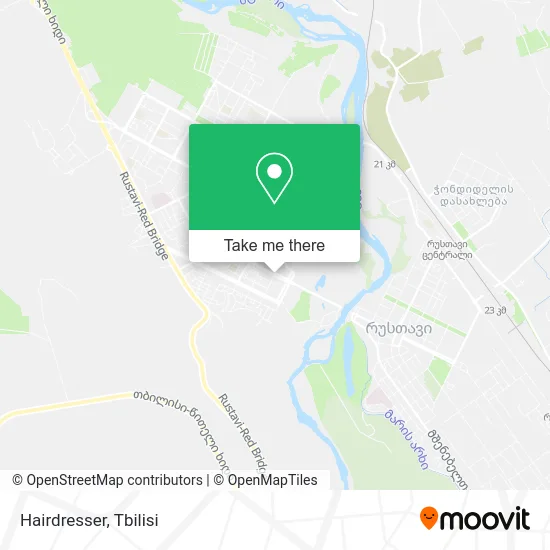 Карта Hairdresser