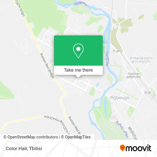 Карта Color Hair