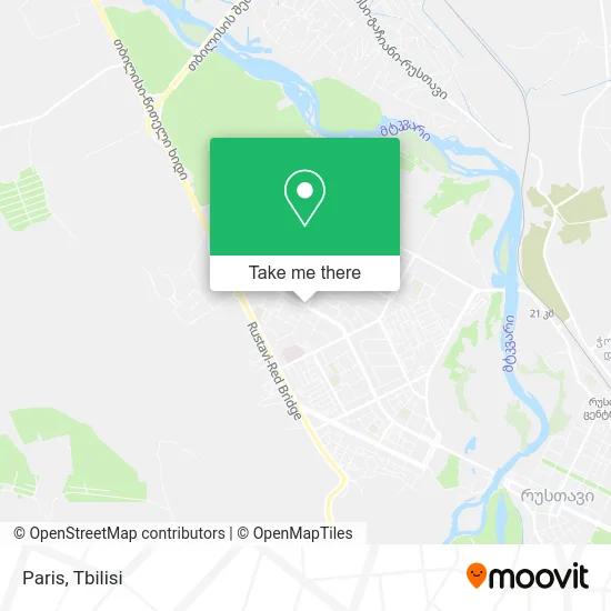 Карта Paris