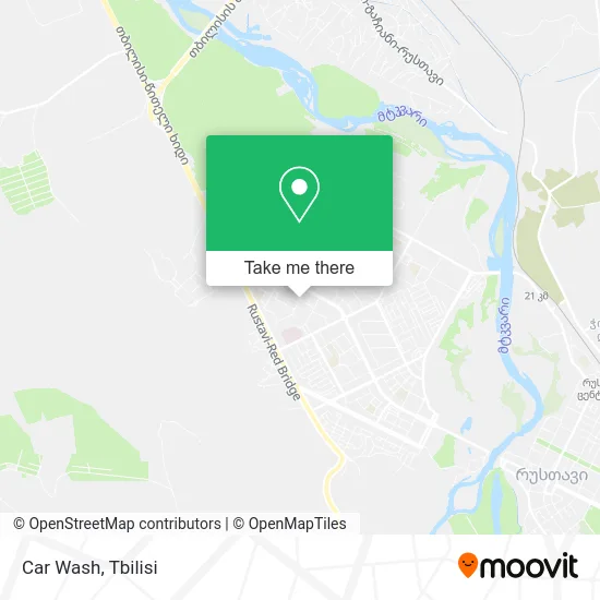 Карта Car Wash