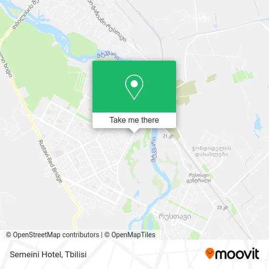 Карта Semeini Hotel
