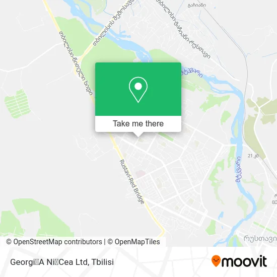 Карта Georgi̇A Ni̇Cea Ltd