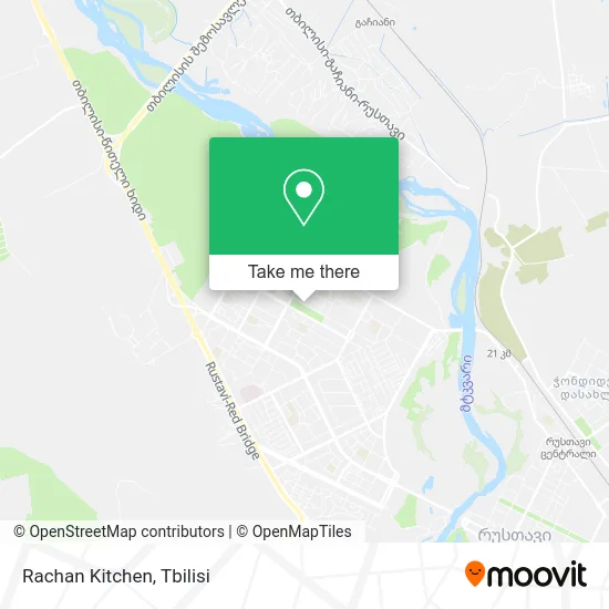 Карта Rachan Kitchen