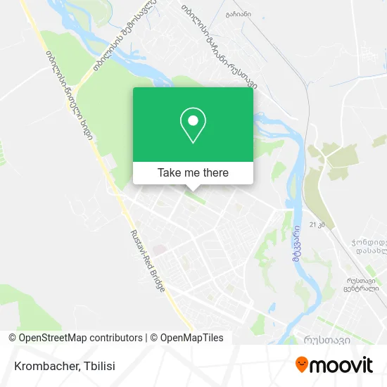 Карта Krombacher