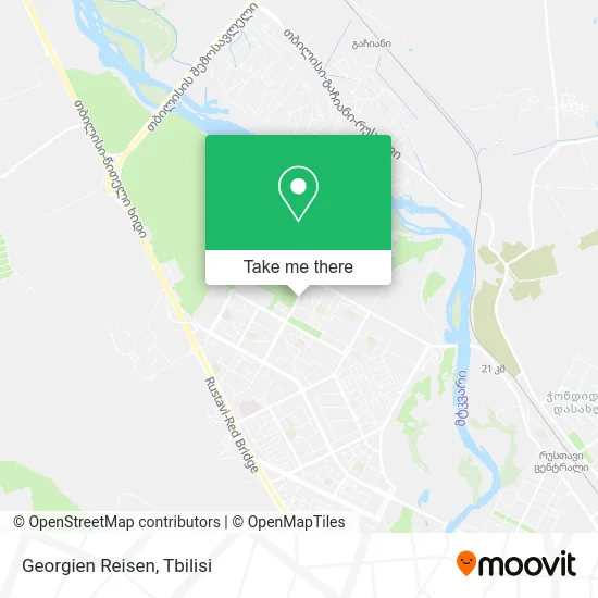 Карта Georgien Reisen