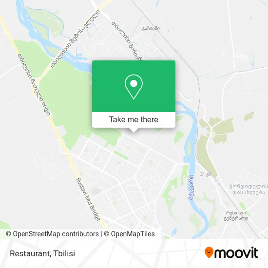 Карта Restaurant