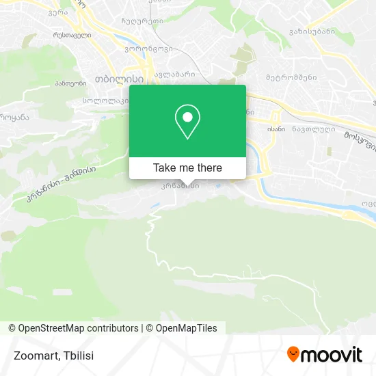 Карта Zoomart