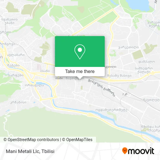 Карта Mani Metali Llc