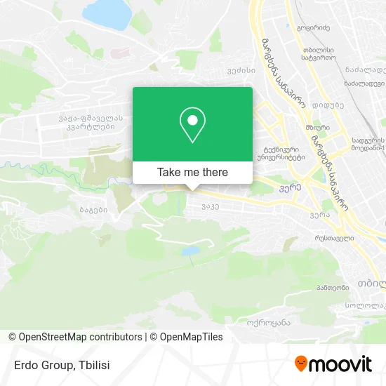 Карта Erdo Group
