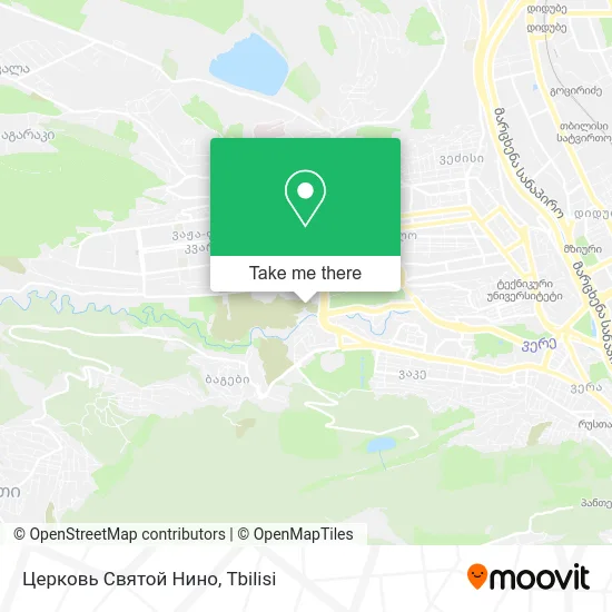 Церковь Святой Нино map