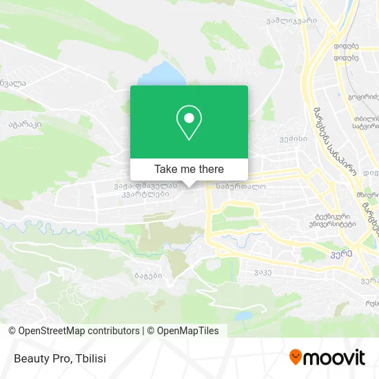 Карта Beauty Pro