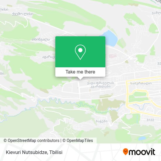 Карта Kievuri Nutsubidze