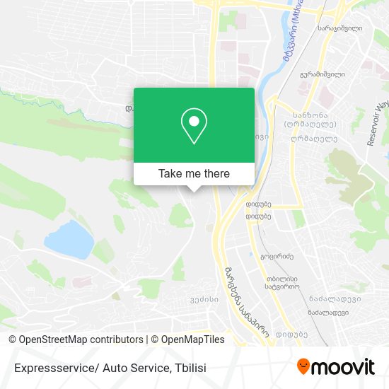 Карта Expressservice/ Auto Service