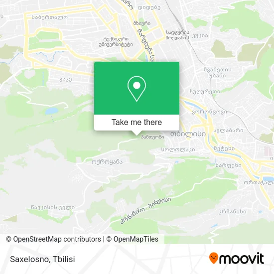 Карта Saxelosno