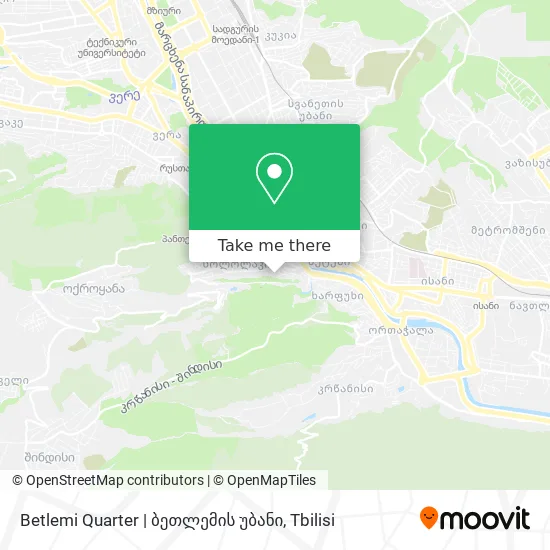Betlemi Quarter | ბეთლემის უბანი map