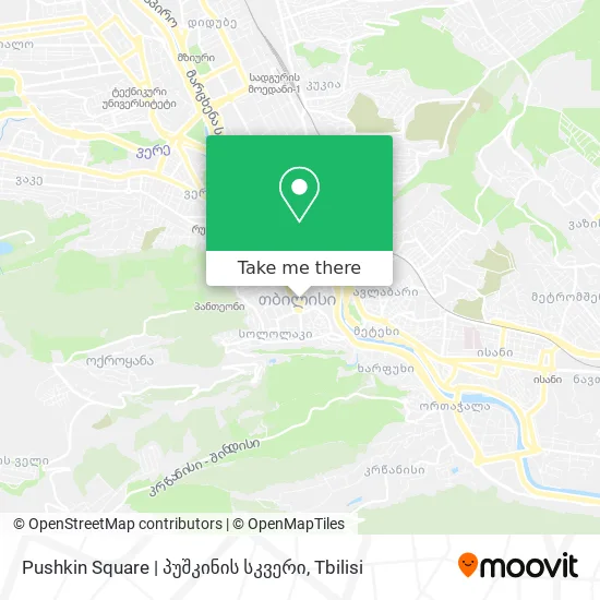 Pushkin Square | პუშკინის სკვერი map