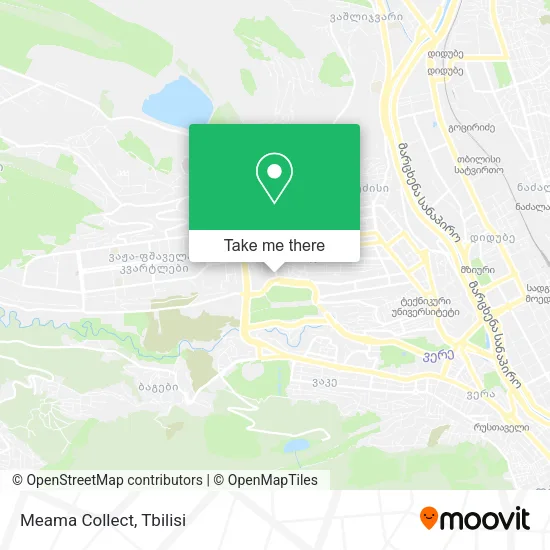 Карта Meama Collect