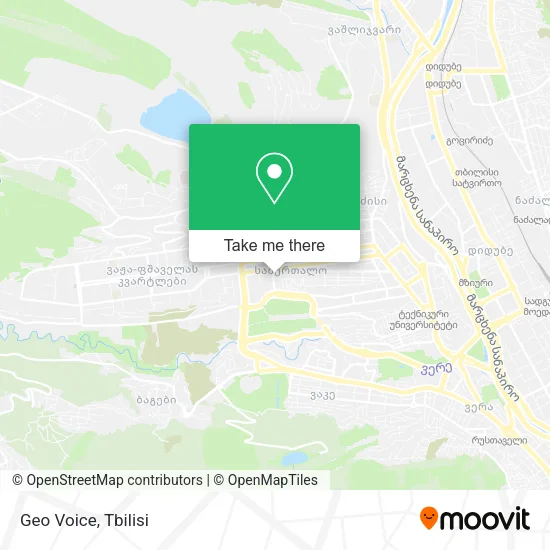 Карта Geo Voice