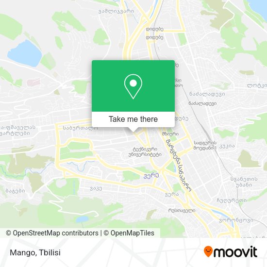 Карта Mango