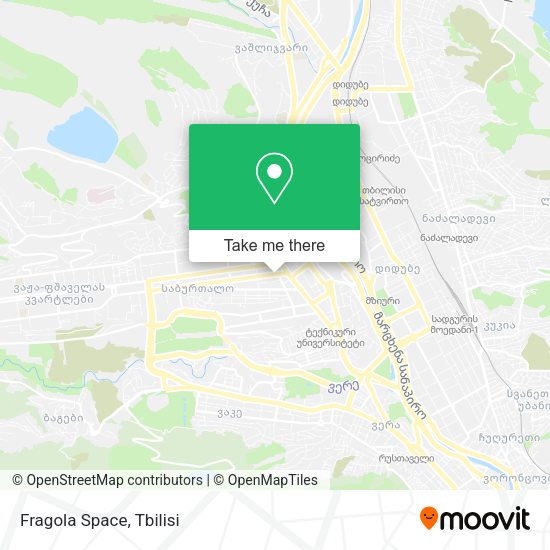 Карта Fragola Space