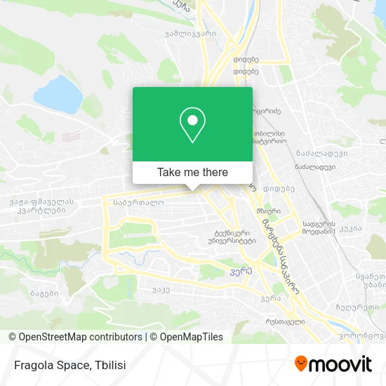 Карта Fragola Space