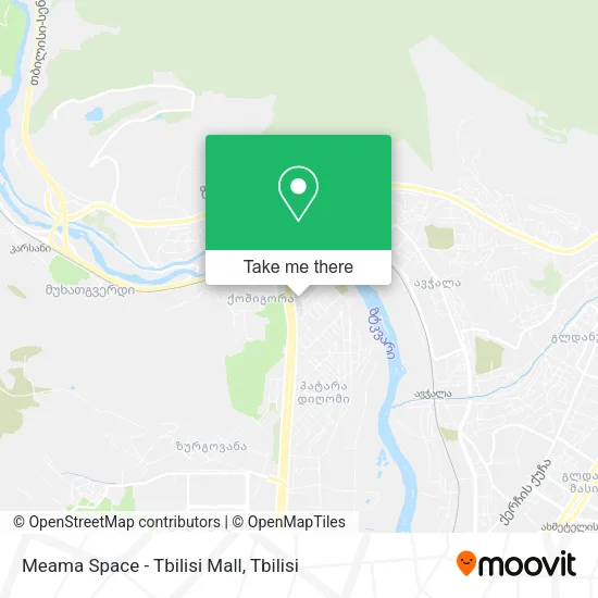 Карта Meama Space - Tbilisi Mall