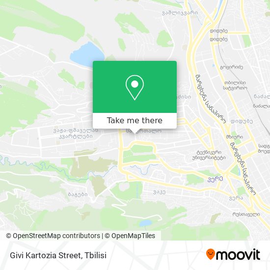 Givi Kartozia Street map