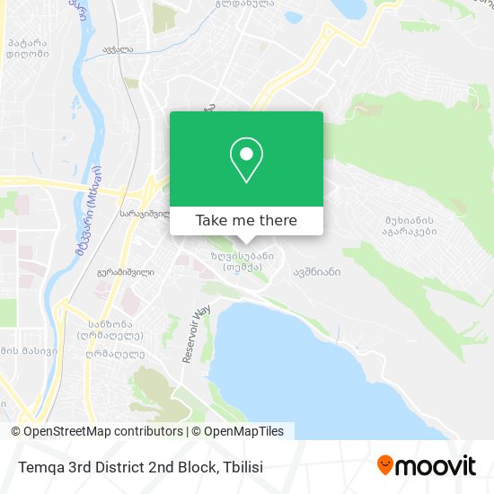 Temqa 3rd District 2nd Block map