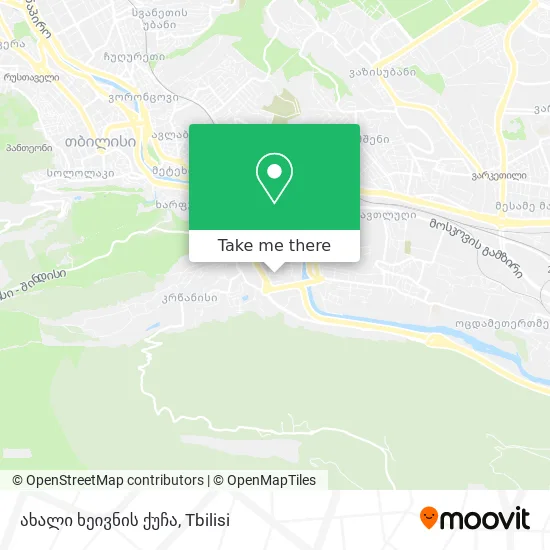 ახალი ხეივნის ქუჩა map