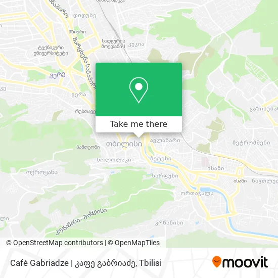 Café Gabriadze | კაფე გაბრიაძე map